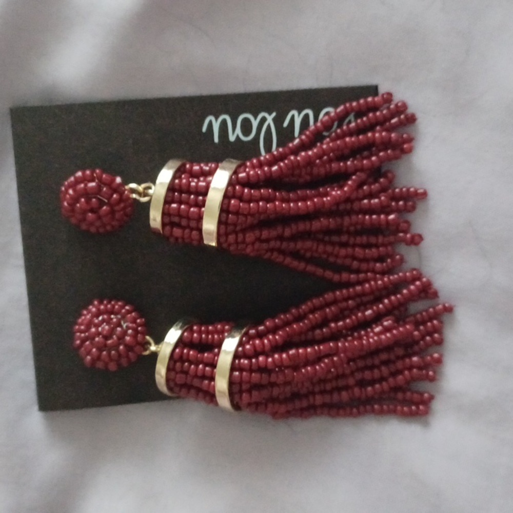 Beaded Dangle Earrings